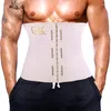 Modelador corporal masculino Cinta modeladora modeladora de cintura Cinta modeladora para controle de barriga Cinta esportiva cinta modeladora para abdômen Faixa de compressão