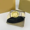 Fashion cinturon designer belt mens belt luxury belts for man gold silver buckle cintura belts for women designer cinture width 3.8cm striped double sided ceinture