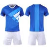 Andere Sportartikel Kinder Fußballtrikots für Erwachsene Kinder Jungen Mädchen Fußballkleidung Sets Kurzarm individuelle Uniformen Trainingsanzug 230720