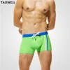 Men's Swimwear TAUWELL Summer Holiday Spa Swimming Boxers Fashion Swimsuits Beach Trunks217E