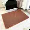 Cat Beds Furniture Fold Double Layer Pet Litter Box Mat Waterproof Filters Pads Nonslip Keep Bed House Clean Trap Kitten Sand Whol Dhdng