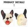 Puppets Puppet Hand Dog Toy Animal Head Kids Toys Storytelling Finger Shiba Spela Plush Roll Handskar Realistisk Interactive Theatre 230719