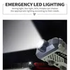 Radio AMFMWB ThreeBand Solar Outdoor HandCranked Mobile Phone Charging Treasure Portable Lighting Emergency Lights 230719