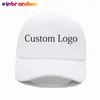 Ball Caps Adult Child Casual Custom Logo Mesh Hat Summer Men Women Breathable Sport Adjustable Baseball Cap DIY Print Trucker