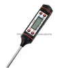 Thermometers Ups Stainless Steel Bbq Meat Thermometer Kitchen Digital Cooking Food Probe Electronic Barbecue Household Temperature D Dhbtm