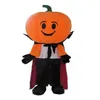 2019 Factory Factory Hełm Pumpkin King Mascot Costume Crayon Cartoon Apparel Party Birthday Masquerade2868