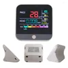 Air Quality Tester Smart Monitor Nauwkeurige CO2 TVOC HCHO Vochtigheid Temperatuur Deeltjesteller Voor Home School El