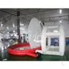 outdoor activities 5m long big Transparent inflatable dome bubble tent snow globe with tunnel Christmas decoration balloon263p