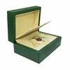 시계 상자 최고 럭셔리 시계 녹색 박스 페이퍼 선물 가죽 가방 카드 0 8kg 롤렉스 액세서리 케이스 207s