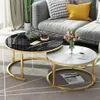 Licht luxe uitbreidbaar woonkamermeubel banktafel klein appartement Nordic circulaire creatieve set salontafel combin260J