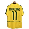 1970 Brazil PELE soccer jerseys 1998 2002 retro shirts Carlos Romario Ronaldinho 2004 camisa de futebol 94 Brasil 1958 82 97 98 RIVALDO ADRIANO JOELINTON 1988 57 99