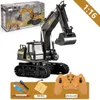 Electric RC Car RC Alloy Engineering Vehicle Steering Right Remote Control Dump Truck Crane Mixer Excavator Lift Outdoor Toy Birthday Present 230719