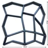 Kaldırım kalıp ev bahçe yürüyüş zemin yol kalıp kalıp kalıplar beton basamaklı araba taş kalıp veranda yolları çimento diğer binalar282g