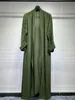 エスニック衣料特別価格のクリアランスプロモーションファッションストライプステッチイスラム教徒のペニョワールローブsyariドバイ女性アバヤイスラム教徒のドレス230720