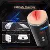 Masturbatoren Automatische männliche Masturbationsschale Timing-Vibrator Zweikanal-Vaginal-Oralsex-Taschenspielzeug 230719