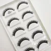 False Eyelashes 16 Style 5 0 250 500 Par Tjock Natural Eye Mink Lashes Soft Fake Eyelash Wispy Makeup Faux Cils Maquiagem 230720