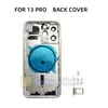 For iPhone 13 MINI 13P PRO 13PM MAX Back Housing Battery Cover Rear Door Housing Case With Middle Frame