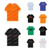 Mens Designer Summer Short Sleeve T Shirt Hommes Femmes Lettre Impression Tees Brodé Tops Asiatique Taille S-XL