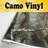 Adesivo de vinil camuflado realtree carvalho musgo Realtree camuflagem vinil envoltório bolha de ar para caminhão Jeep281k