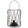 Wall Lamp Iron Night Light Vintage Table Retro Industrial Basket Cage Style