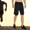Abbigliamento da moto 2023 Pantaloncini sportivi GYM a due piani Fitness Jogging Allenamento Pantaloni corti sportivi da uomo