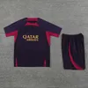 2024 2025 tuta da uomo per bambini psges 24/25 MBAPPE Paris tuta da allenamento sportiva tuta a maniche corte maglia da calcio kit uniforme felpa chandal maglione set