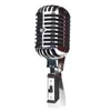 Microfones 55SH SÉRIE II Metal Vintage Microfone Simulação Clássico Dinâmico Vocal Mic Gravação Com Fio Para Karaokê