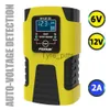 Inne akumulatory ładowarki samochodowe Naprawa akumulatorów Typ żółty szybki ładowanie przydatne pulsowe ładowarkę Automatyczną ładowarkę akumulatora do pojazdu x0720