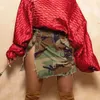 Jupes Sexy Femmes Camouflage Jupe Y2K Imprimer Mini Robe Streetwear Pour Vestidos 230720