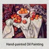 Peinture à l'huile abstraite faite à la main sur toile Pommes et Oranges 1900 Paul Cezanne Vibrant Wall Art Masterpiece for Office