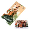 Bandanas 2023 hommes femmes été anneau écharpe bandeau drôle crâne fleur fer tour visage Bandana bracelet vélo Tube couverture Hijab