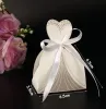 Dress Tuxedo Brud Groom Wedding Favor Ribbon Candy Bomboniere Box Anniversary Valentine's Day Engagement Treats Paper Boxes LL