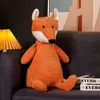 Wholesale 15cm, 35cm, 45cm, 65cm fox doll plush toys High quality fabric PP cotton material suitable for children over 3 years old indoor decoration holiday gifts