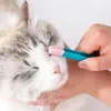 Clephan Pettine Spazzola per Animali Domestici Smacchiatore per Gatti Delicato per croste sugli Occhi Detergente per Acne Gatti Cani Pulizia Strumenti per Toelettatura per Piccoli Animali