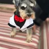 犬のアパレルアフアペットタキシードドッグパグ服のための犬の犬タキシードコスチュームのための大きな服のジャケットビッグドッグコートストライプ服ペットアパレル230719