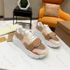 Designer-Schuhe Damen-Sneaker, Vintage-Trainer, Streifen-Sneaker, rosafarbene Karo-Trainer, luxuriöser klassischer Outdoor-Schuh