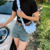Evening Bags Women Bubble Cloud Bag Solid Quilted Padded Handbag Creative Big Purse Zipper Closure Adjustable Shoulder Strap for Party Summer 230720