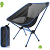 Autres fournitures de jardin Nouvelle chaise de lune pliante portable détachable Chaises de caméra en plein air Plage Pêche Tralight Voyage Randonnée Siège de pique-nique Dh8Et