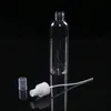 Flacone spray trasparente da 120 ml Bottiglie di plastica vuote con nebulizzatore fine 500 pezzi Vendita calda negli USA CA EU Qfltm