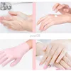 Cykelhandskar 1Pair RSAB Spa Gel -handskar Fuktgivande blekning Exfolierande Smooth Beauty Hand Care Silikon Handhandskar Cykelhandskar HKD230720