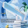 Sand Play Water Fun Automatic Water Absorption Electric Water Gun High Tech Automatic Water Games High Pressure Water Gun Toys for Kid Summer Toy 230719