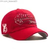 Ball Caps 2023 Новый открытый хлопковая бейсболка женская мода отдых Retro вышивка мужская спортивная шляпа Spotshot Hat Hip Hop Bounce Hat Z230720
