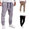 Pantalons pour hommes Gros-Mens Joggers Pantalon Homme Hommes Pantalons Mallas Hombre Élastique Cross Pantalons Pantalons de survêtement Jogger Noir Pantalones 2XL Z230720