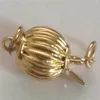 Gioielli di perle fini a filo singolo 10-11mm collana di perle rotonde in oro naturale del mare del sud da 18 pollici 14k264E