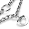 Dog Collars Leashes 45505560cm Adjustable Training Collar Chain Pet Supply Metal Steel Prong Pinch Choke G10 230720