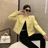Vestes femme petit parfum manteau court femme 2023 automne coréen Chic tempérament all-match veste élégant haut pour femme
