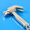 200pcs mini metal keychain personality claw hammer model claw hammer key chain form