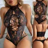 NXY Sexy Set Dessous Kostüm Porno Fantasy Bodysuit Porno Babydoll Kleid Erotik für Frauen Spitze Offener BH 1130294p