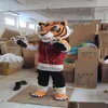 2018 Discount factory Lovely Kung Fu tiger cartoon doll Mascot Costume 267b