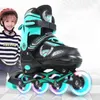 Inline Roller Skates Professional Roller Skates Children Rollerblading boy cuhk Adjustable Inline Skates Outdoor Sneaker Sports Shoes HKD230720